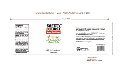 1 Gallon Label (Prslb20201004010sf 1gal)
